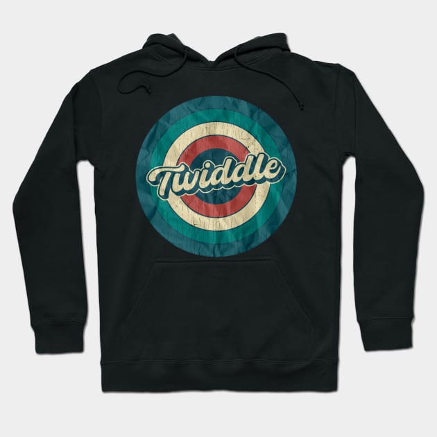 Twiddle - Retro Circle Hoodie by Jurou